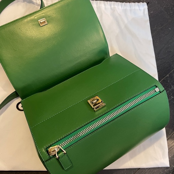 Givenchy Green Leather medium Pandora Box Bag shoulder bag with dust bag - Picture 7 of 16